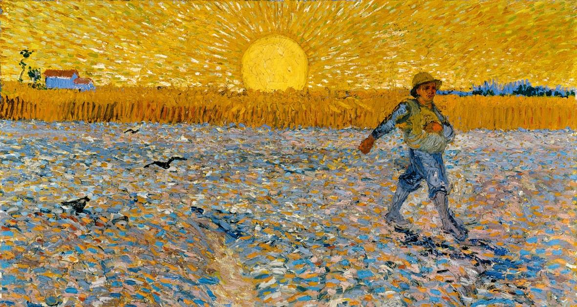 Il seminatore, dipinto di Vincent van Gogh